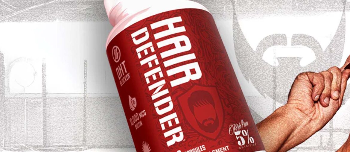 5% Nutrition Hair Defender supports hair health with key nutrients