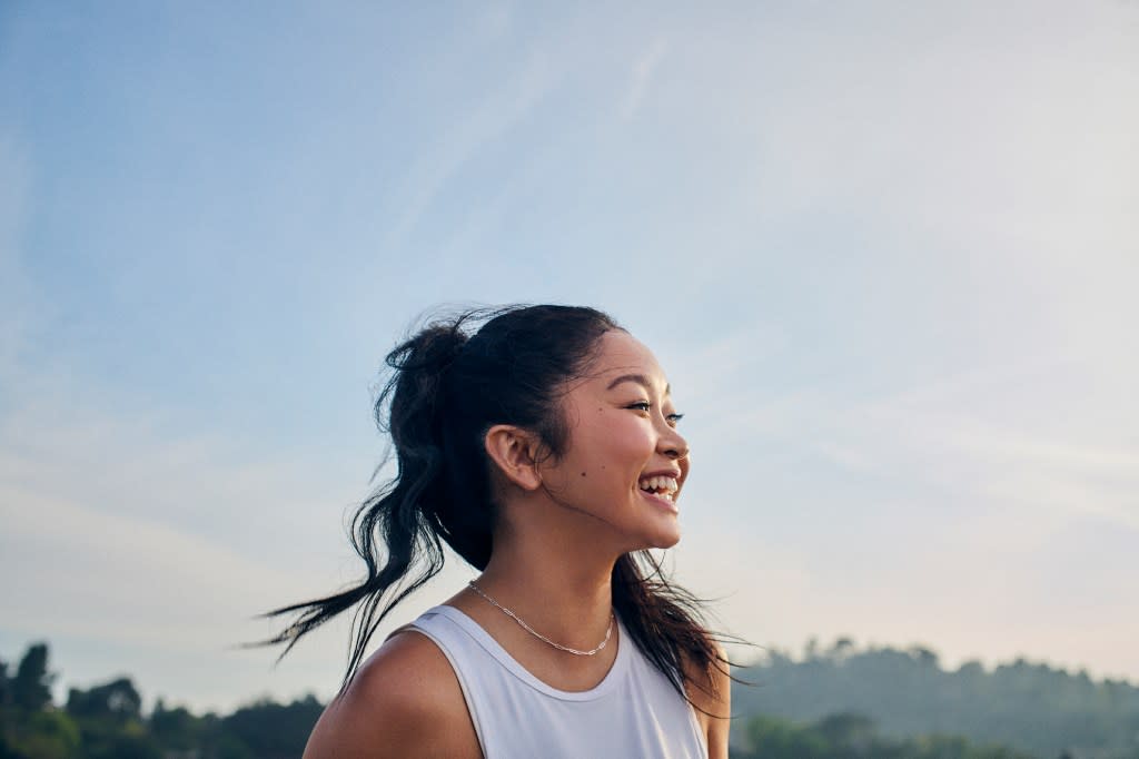 Actress Lana Condor has noted a shift in her energy levels as she approaches 30. Courtesy of Thorne