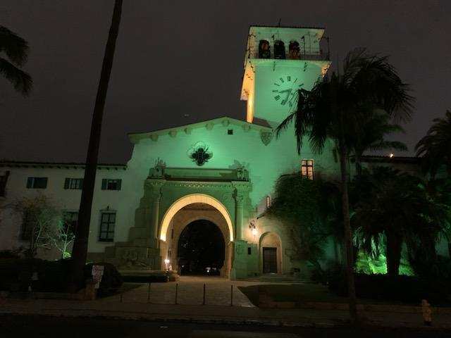 Santa Barbara County Department of Behavioral Wellness Invites the Community to Light Up Green This May