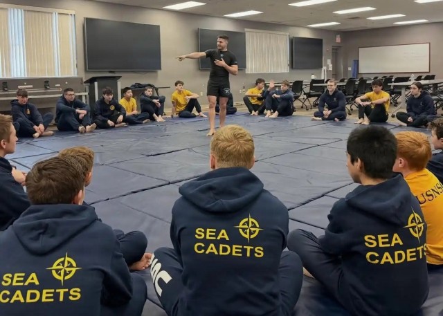 Beyond Drilling: Sea Cadets Gain Confidence with Self-Defense Instruction