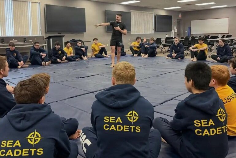 Beyond Drilling: Sea Cadets Gain Confidence with Self-Defense Instruction