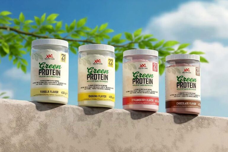 XXL Nutrition's Green Protein with a diverse allergen-free formula