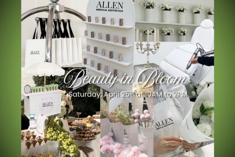 Step into spring at Allen Medical Aesthetics’ ‘Beauty in Bloom’ event in Des Moines on Saturday, April 25