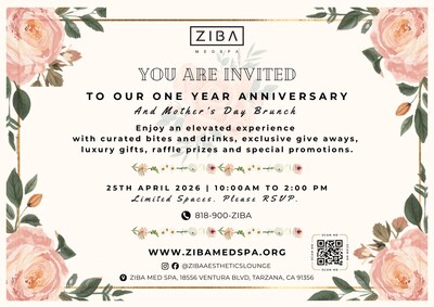 Ziba Med Spa Announces First Anniversary Celebration and Spring Wellness Treatment Packages