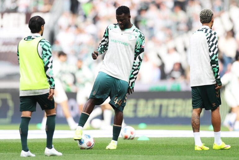 Boniface still lacking fitness, not available for Werder despite training return