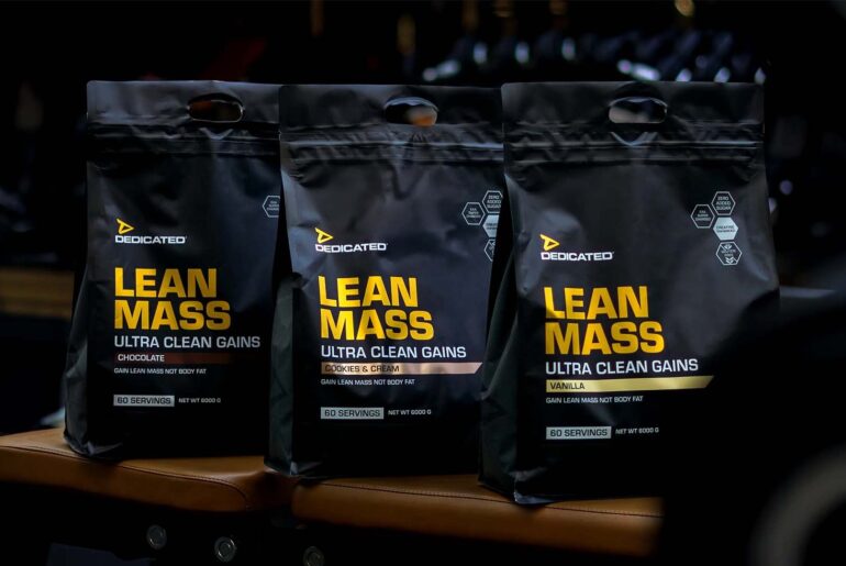 Dedicated Nutrition Lean Mass balanced muscle-building gainer
