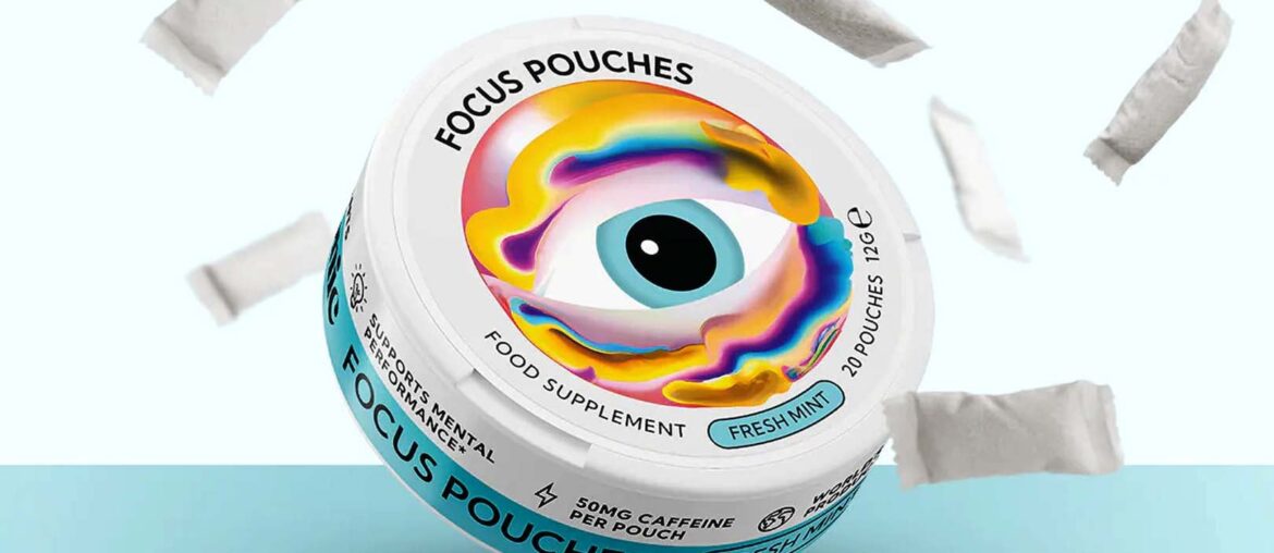 Neutonic Focus Pouches packed with caffeine and Cognizin