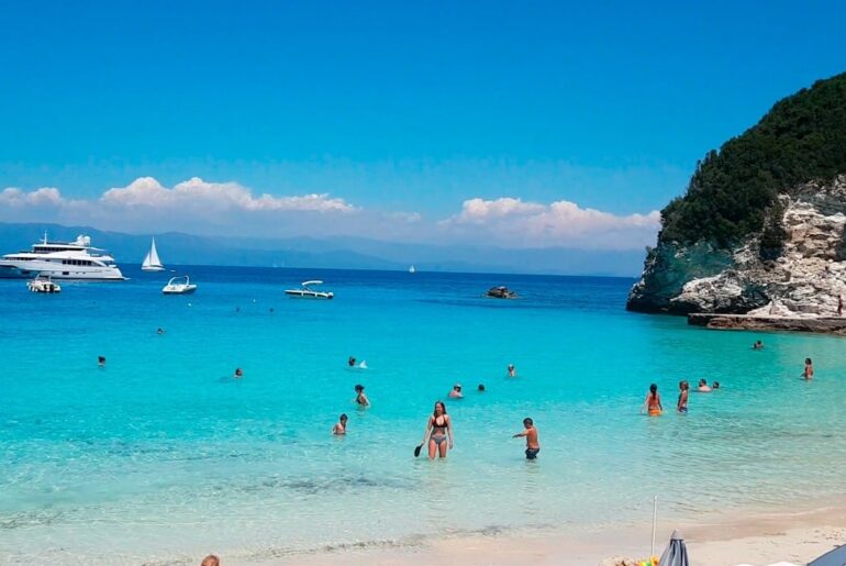 paxos paxoi island greece