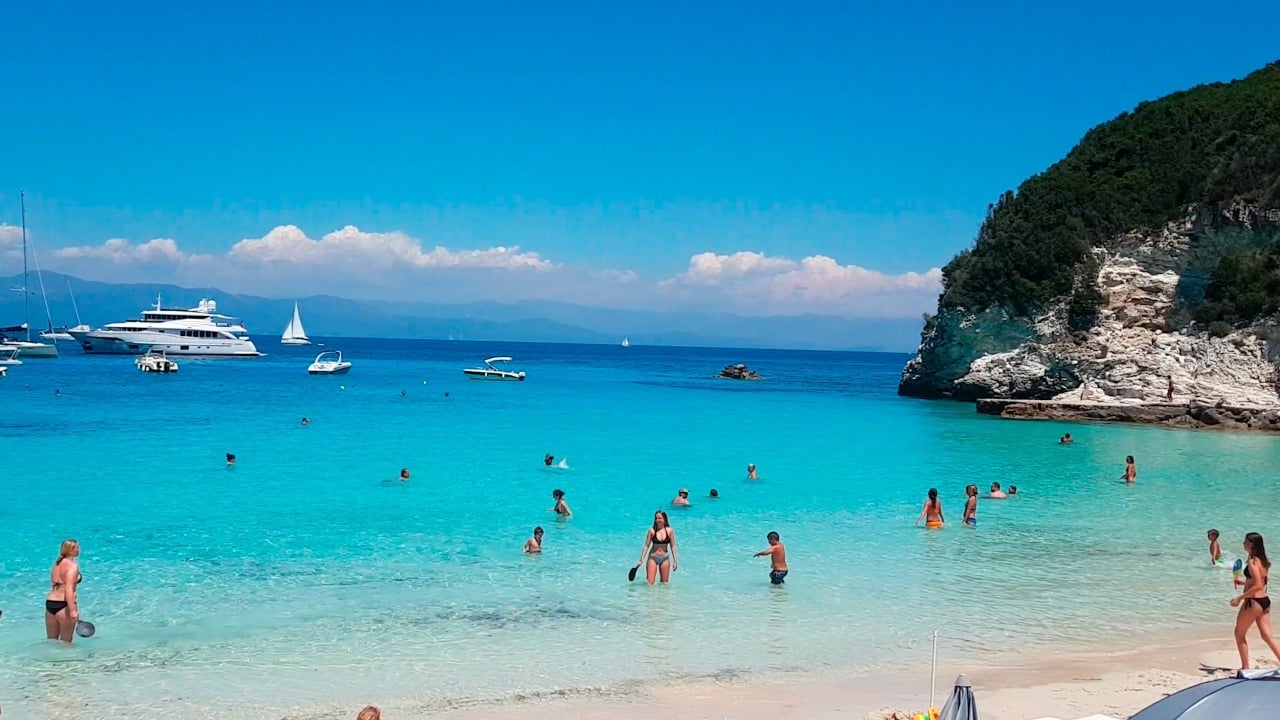 paxos paxoi island greece