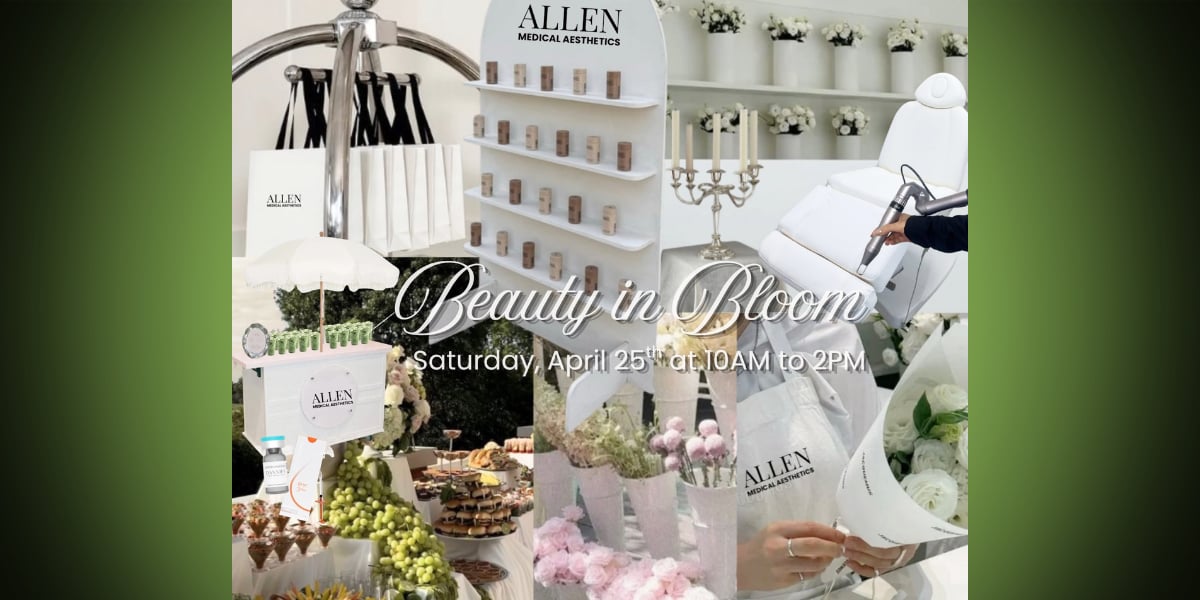 Step into spring at Allen Medical Aesthetics’ ‘Beauty in Bloom’ event in Des Moines on Saturday, April 25