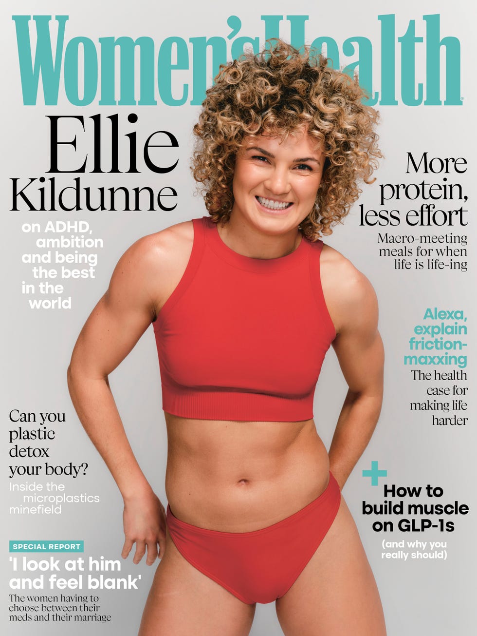 women's health uk may cover featuring ellie kildunne