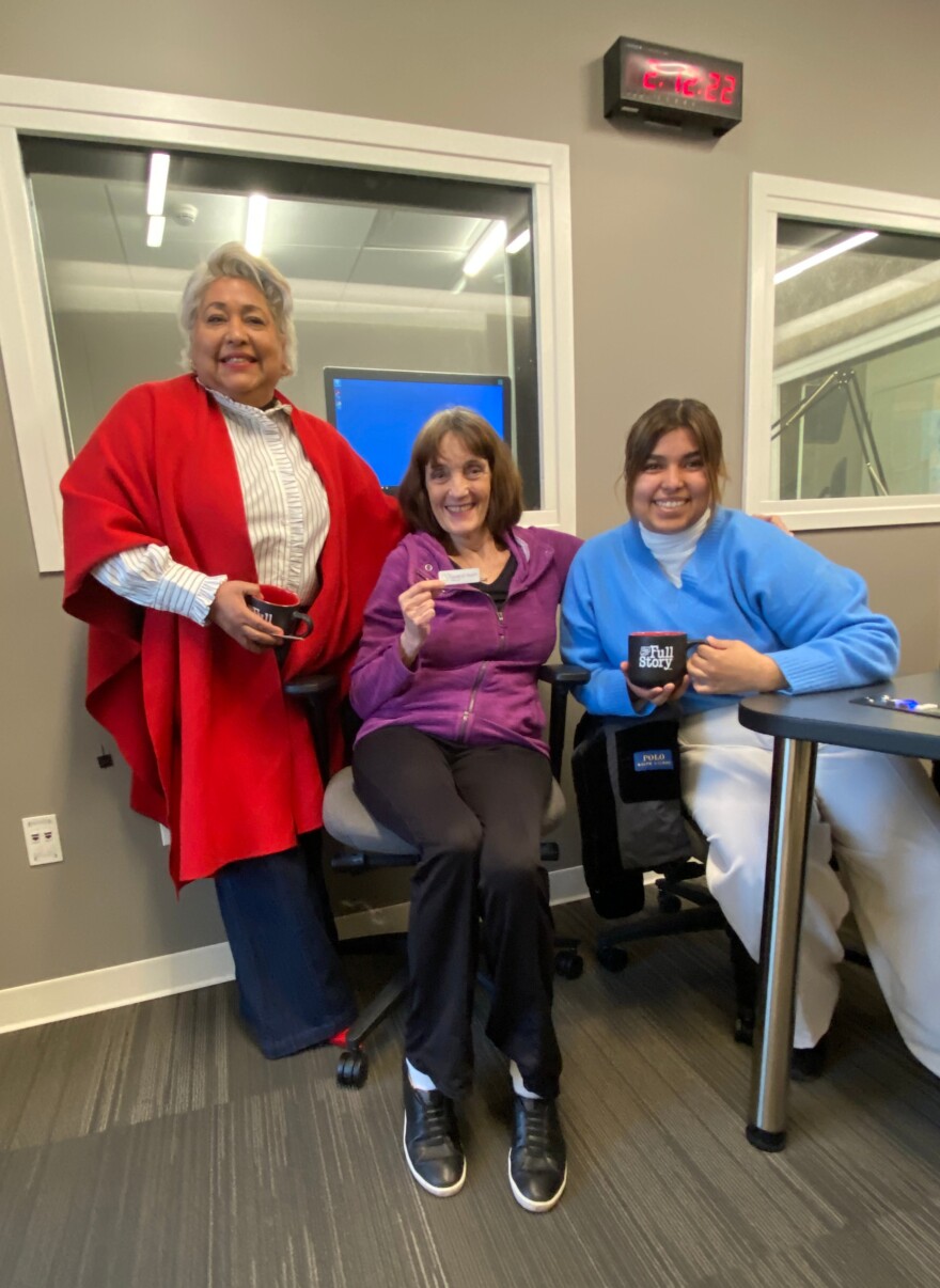 Randye with Marlene Correa, founder of Gorgeous by Glam, and her daughter Lillian Chavez.