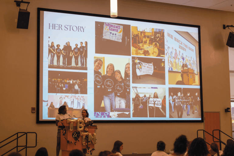 Students promote healing and wellness in Take Back the Night 