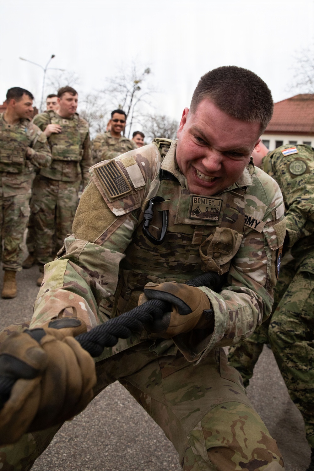 Allied forces strength showdown