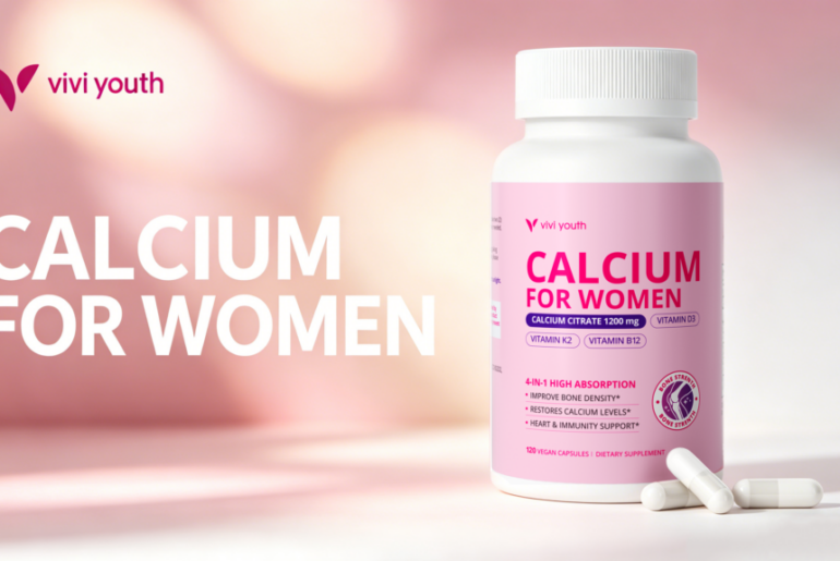 ViVi Youth Introduces New Calcium Supplement for Women Focused on Absorption