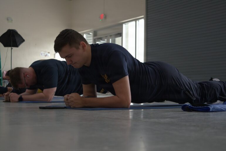 Navy Reserve Center Miami Conducts Physical Fitness Assessment