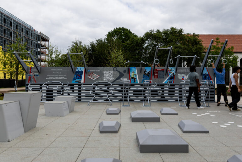 UH opens new outdoor fitness court