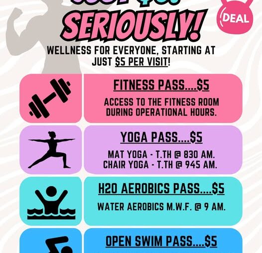 Affordable fitness at Moore Aquatic and Fitness Center
