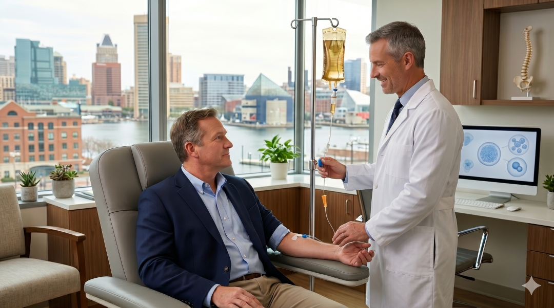 Baltimore Wellness Center Offering Myers' Cocktail IV Therapy for Adults Struggling With Chronic Fatigue