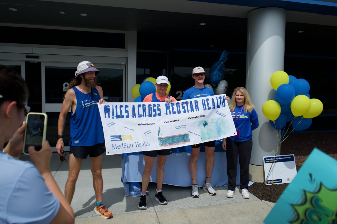 Michael Wardian, Chris Wilde and Chris Heydrick