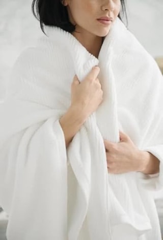 26: Cozy Earth Ribbed Terry Bath Towels 