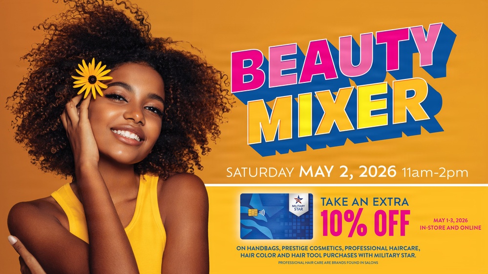Beauty Mixer Brings Spring Style, Fresh Finds to Army &amp; Air Force Exchange Service Shoppers