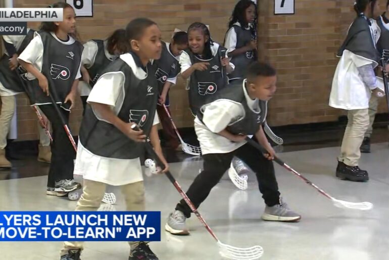 Philadelphia Flyers and Bank of America host wellness event for elementary students