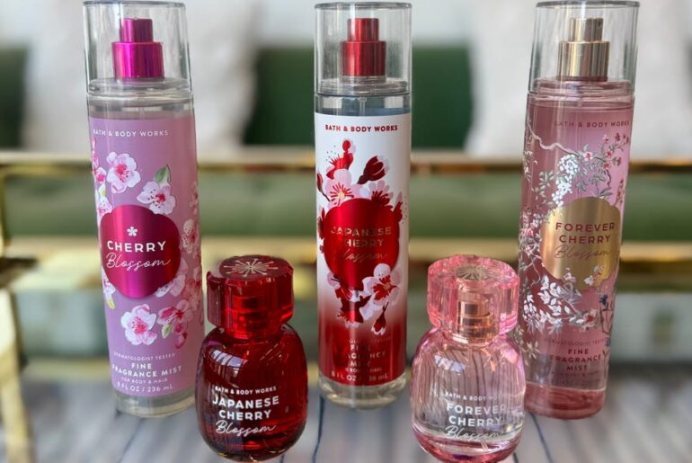 I Tried All 3 Bath & Body Works Japanese Cherry Blossom Fragrances