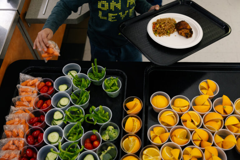 New food pyramid is meat-heavy. What that means for school lunch