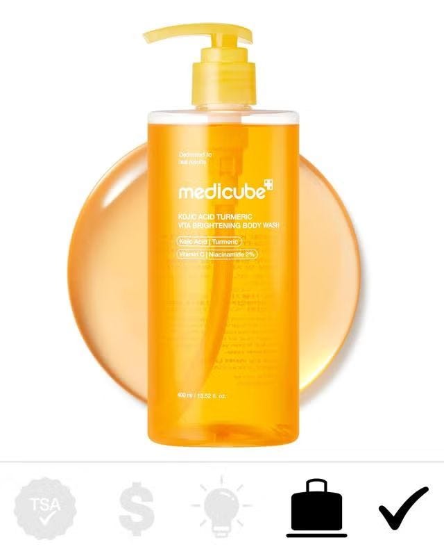 Kojic Acid Turmeric Brightening Body Wash