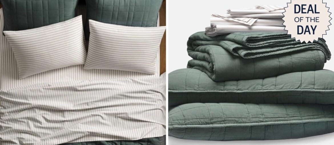 This Cooling Sheet Set from Brooklinen is 50% Off