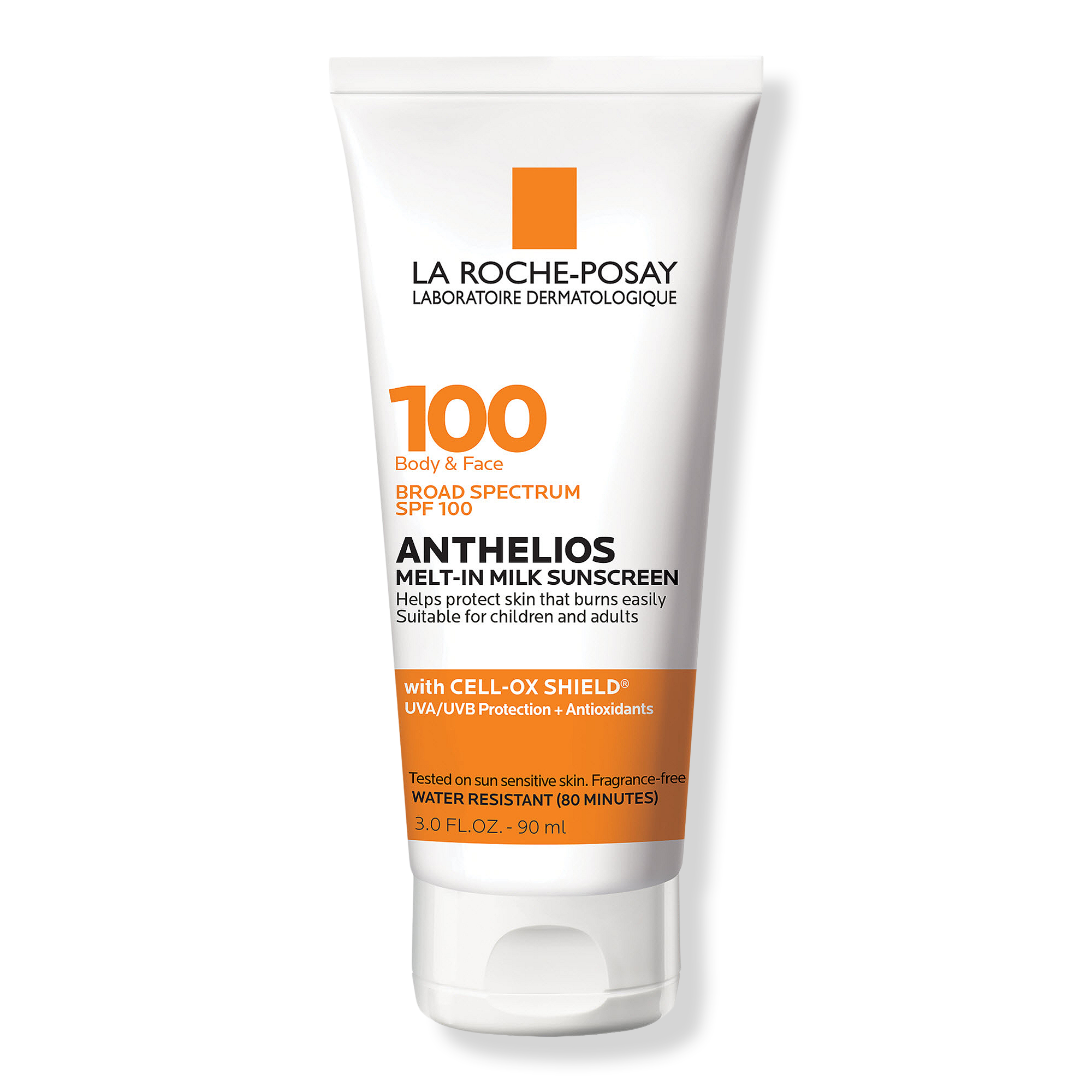 Anthelios Melt-In Milk Body & Face Sunscreen Lotion Spf 100 - 3.0 Oz