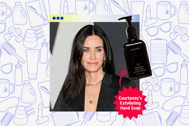 'Friends' Star Courteney Cox Reveals Her Go-To Products