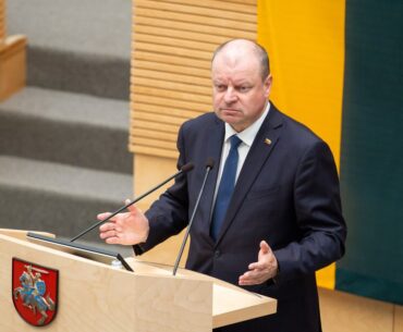 Seimas lifts immunity of MP Skvernelis amid corruption probe