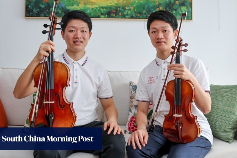 How autistic Hong Kong violinist twins found joy and confidence in music