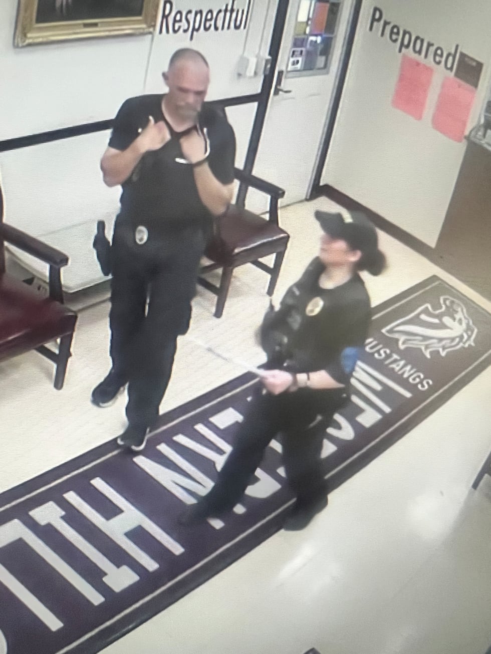 Gratis Police Chief Tonina Lammana visited 3 Cincinnati Public Schools on April 15, claiming...