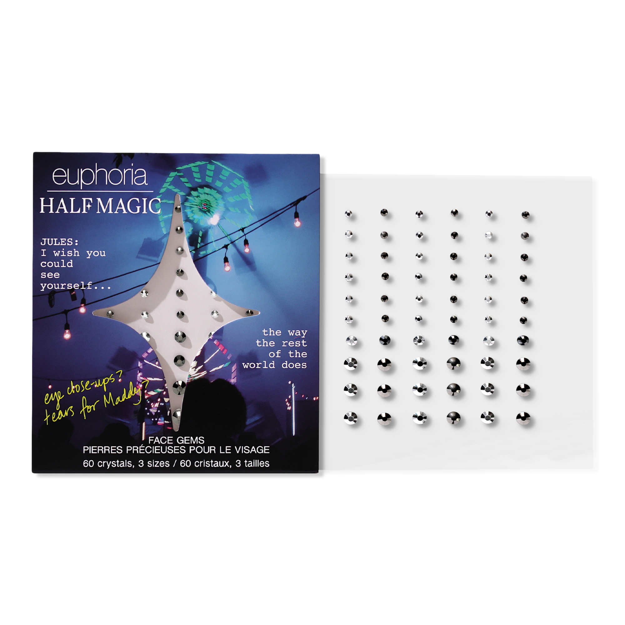Euphoria X Half Magic Self-Adhesive Face Gems - I Think It'll Last Forever