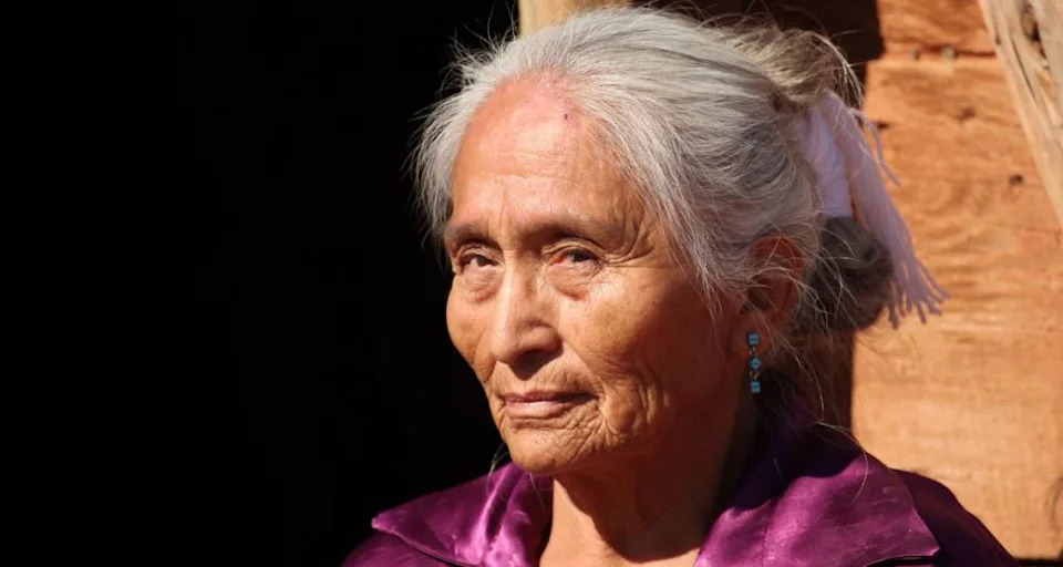 indigenous, grey hair, getting older, culture and humanity, going grey