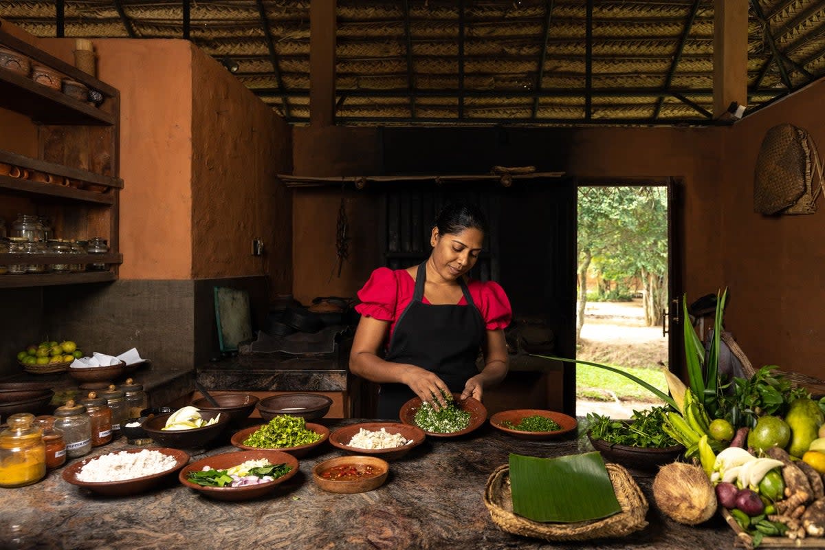 Healthy, vegetarian food is a big part of the offering at Ayurvie Sigiriya wellness retreat in Sri Lanka (Ayurvie Sigiriya)