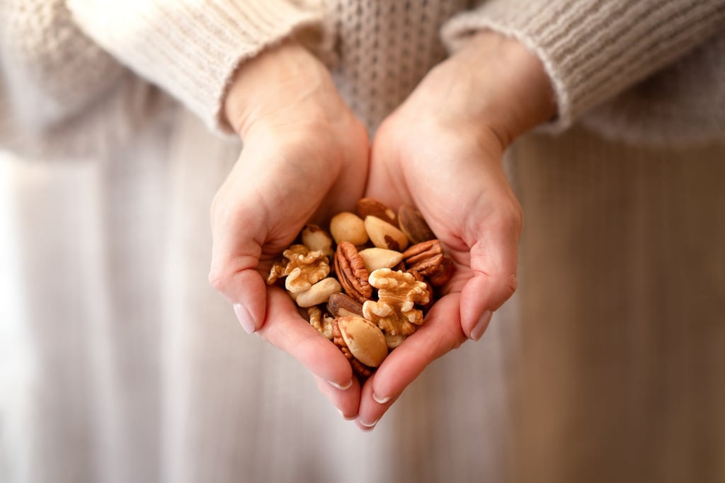 The concept of “proteinmaxxing” insists that more is better when it comes to the macronutrient found in foods like nuts. Photo: Shutterstock