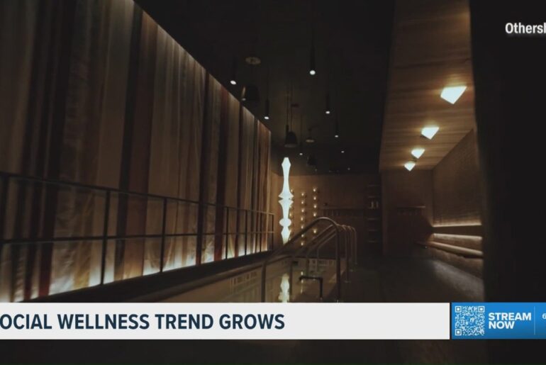 Social saunas fuel a growing wellness movement focused on connection