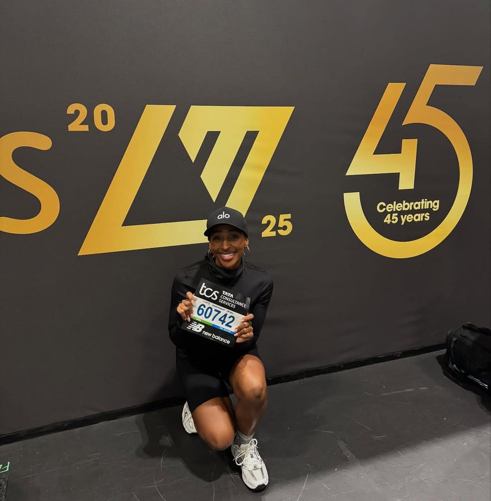 alexandra burke marathon training