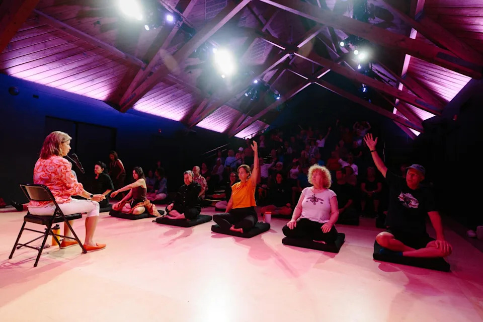 Mindfulness with Christiane Wolf at the Wende Museum of the Cold War in Culver City.