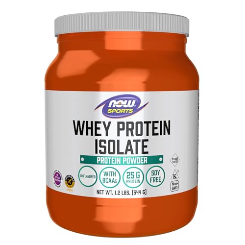 NOW Foods Sports Nutrition, Whey Protein Isolate Protein Powder