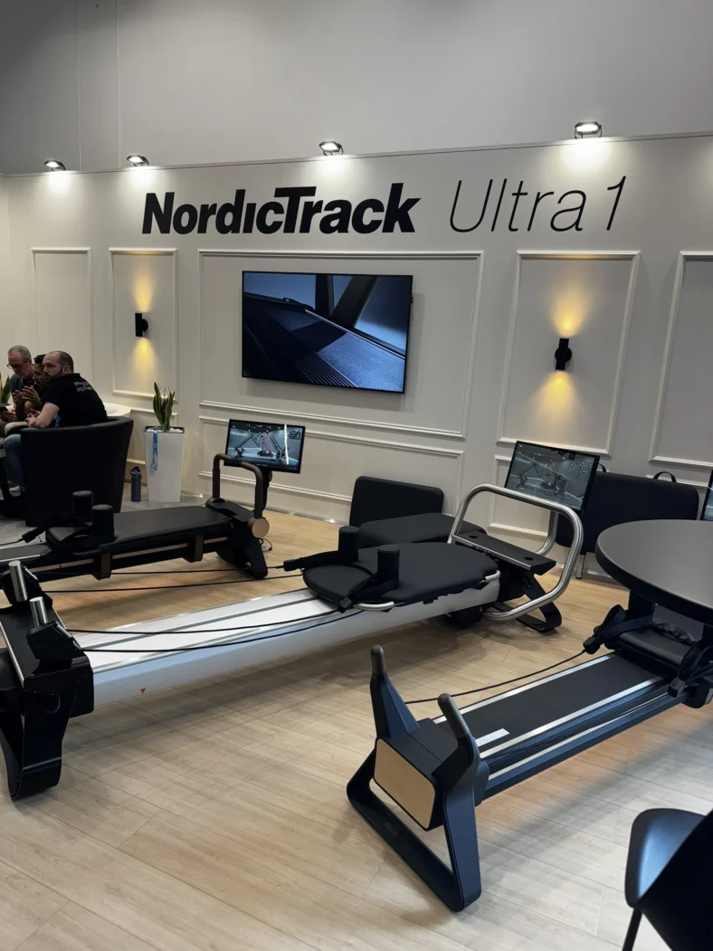 Nordic Track Pilates machines at FIBO 2026