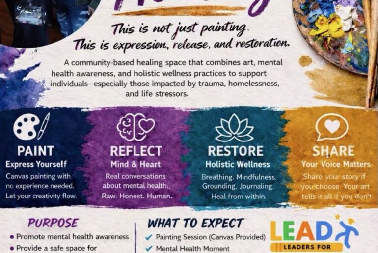 "Paint Your Healing" Wellness Class Planned