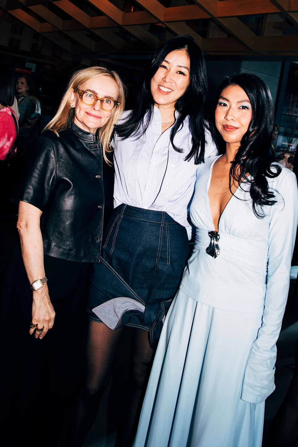 Joanna Czech, Laura Kim, and Ariana Yaptangco.