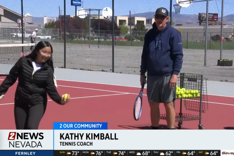 Tennis Fair in Reno helps promote youth fitness