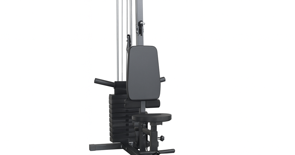 Seated Row Lat Pulldown Machine Home Fitness Equipment for Sale Available by Strongway Gym Supplies