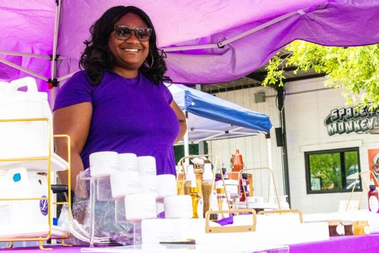 Small businesses show off handmade beauty at Rhythm and Relics Flea Market
